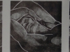 %223 Small Black Sleepers%22 lithograph  28x91cm